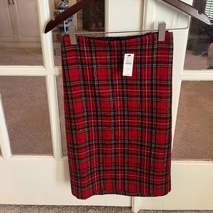 New With Tags Tartan Sparkle Skirt from Talbots. Size 12.